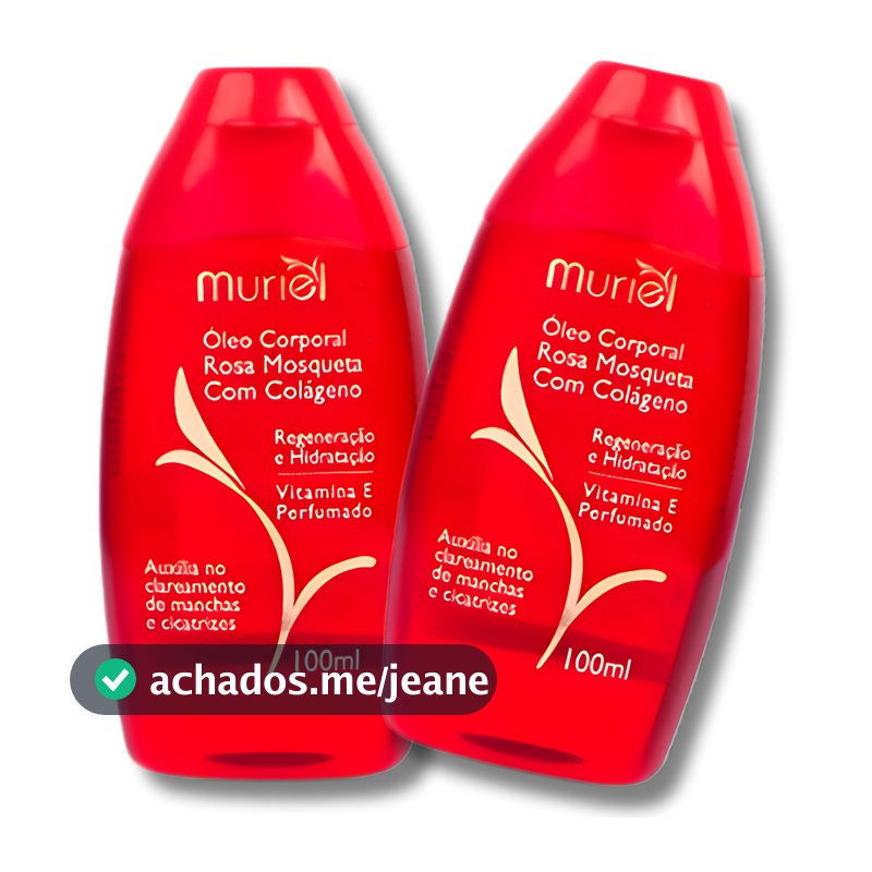 Kit 2 Óleo de Amendoas Muriel 100ml Liberado para gestante ORIGINAL