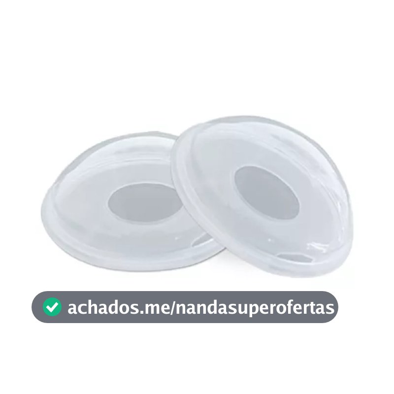 Kit 2 und Conchas Silicone Amamentacao Protecao Seios Sem Vazamento BPA