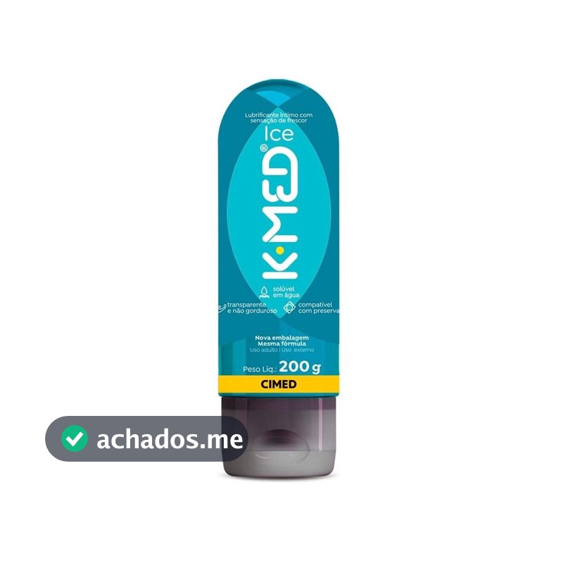 Lubrificante Íntimo K-med Ice 200g