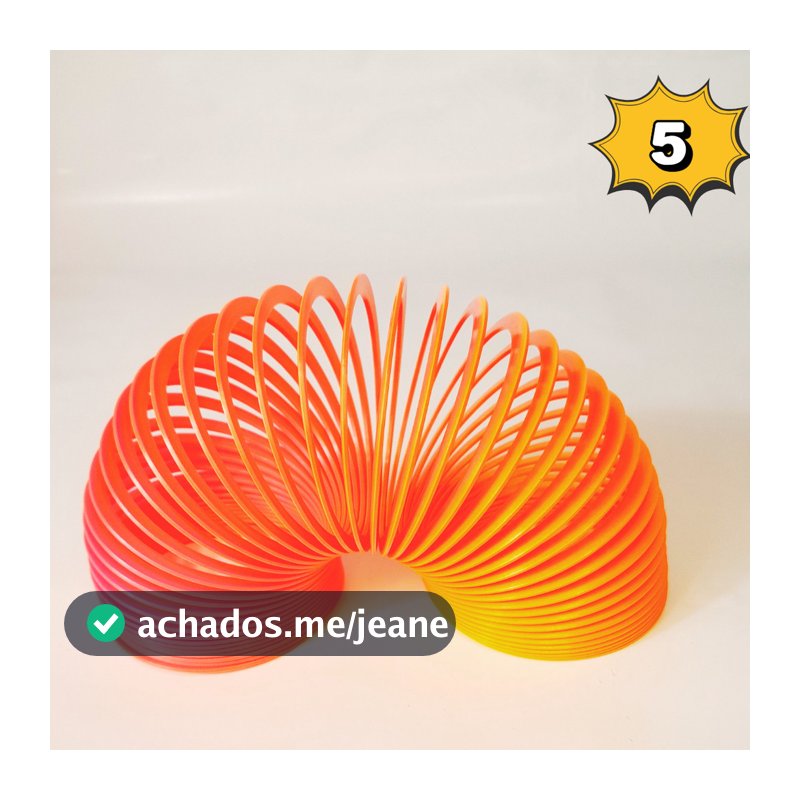 5 Mola Maluca Cor Única, Brinquedo Infantil.