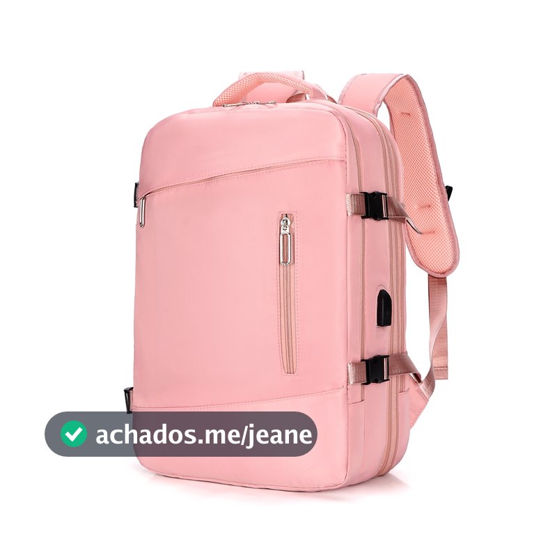 Mochila Executiva Viagem Expansível De 27-40 Litros Unistar