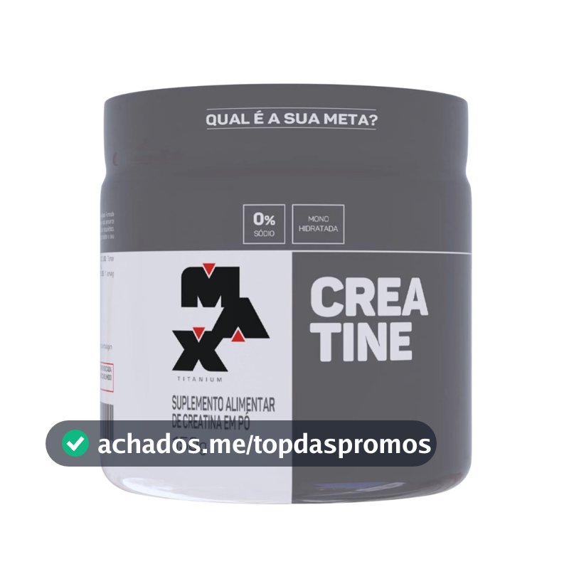 Creatina Pote 150 G Max Titanium
