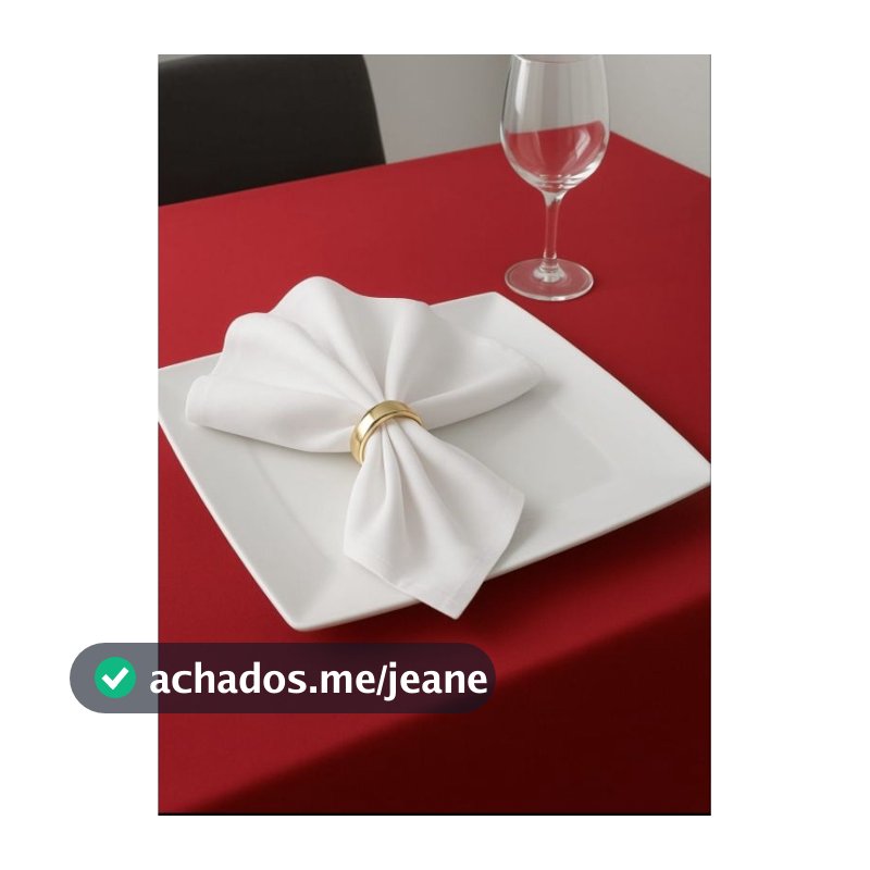 kit 20 guardanapo de mesa para festa medida 33X33 tecido Oxford