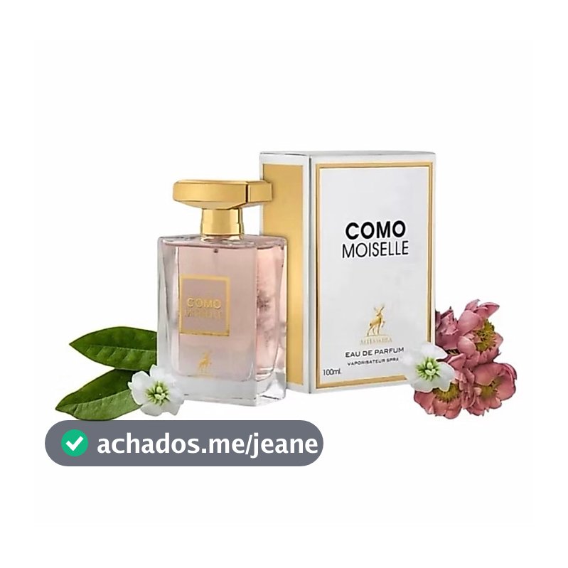 🌺Perfume Como Moiselle Maison Alhambra – Eau de Parfum Feminino 100ml 🌺