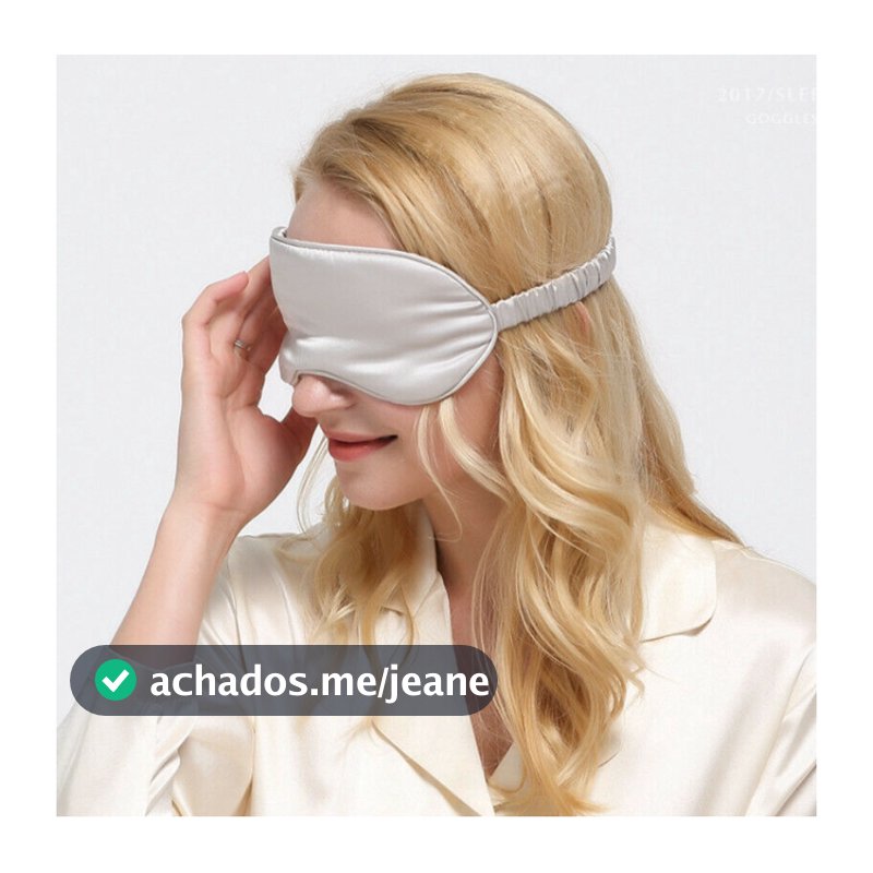 Máscara para Dormir / Tapa Olhos / Tampã de Descanso/CETIM
