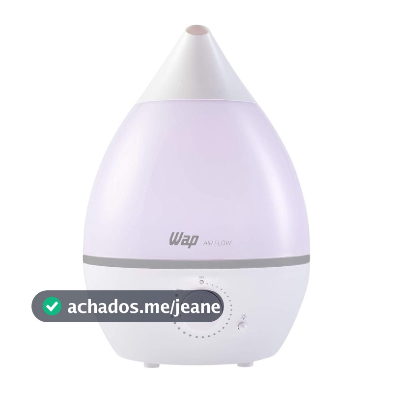 Umidificador de ar 4L com luminária e difusor de aromas - AIR FLOW - Wap (110V/220V)