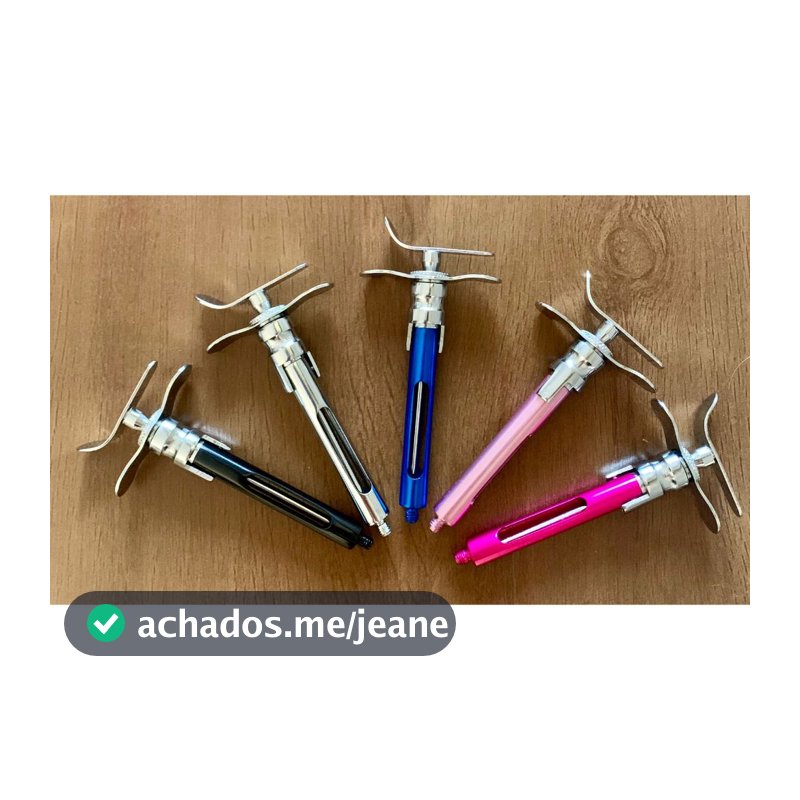 Seringa Carpule com Refluxo - Inox e Coloridas