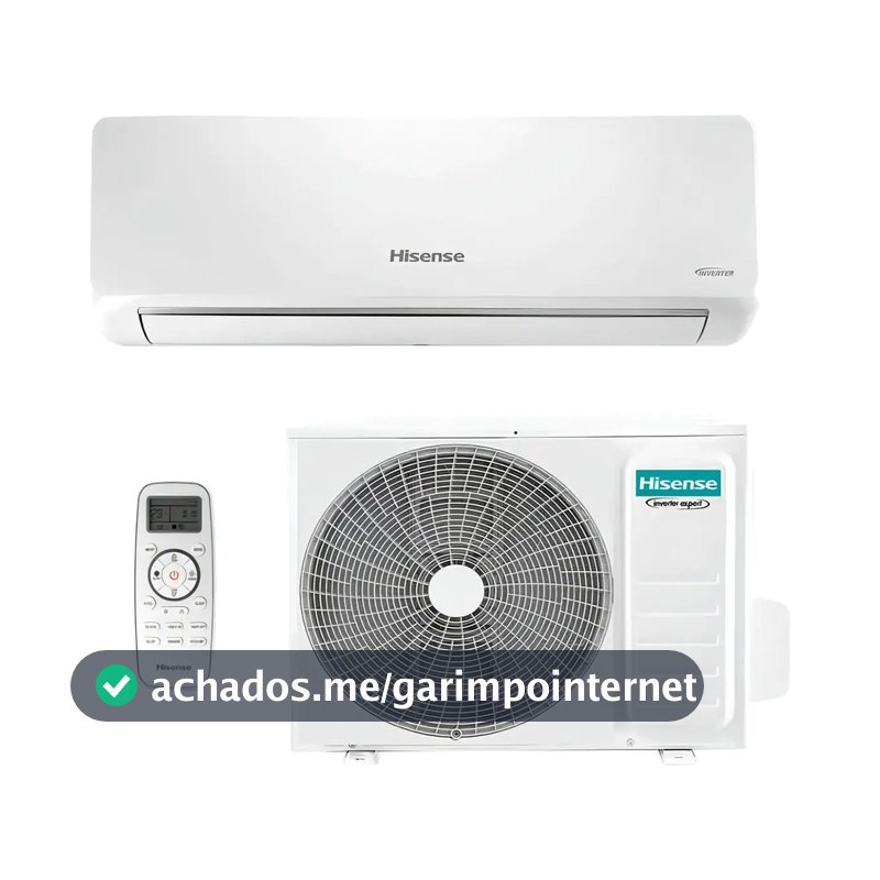 AR CONDICIONADO SPLIT HISENSE 12000BTUS INVERTER WIFI 220V