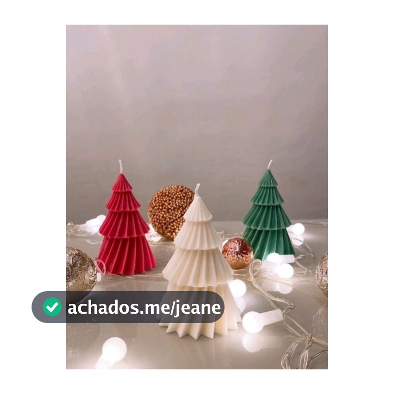 kit ÁRVORE DE NATAL /VELA AROMÁTICA