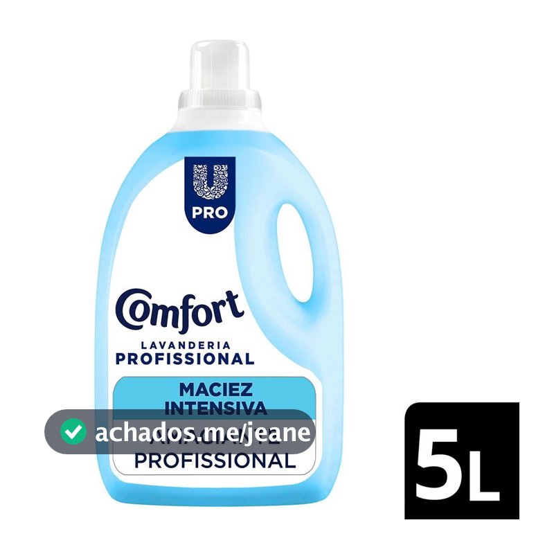 Amaciante Comfort Lavanderia Profissional Maciez Intensiva 5L