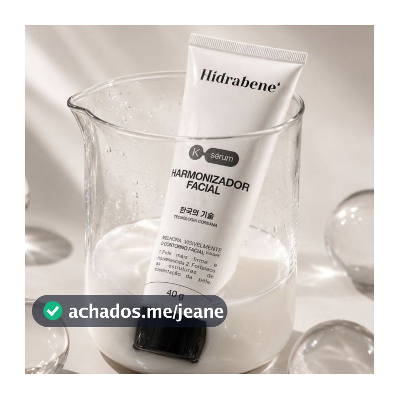 Hidrabene Sérum Harmonizador Facial – Efeito V-Shape e Firmeza Harmonização Facial sem Agulhas