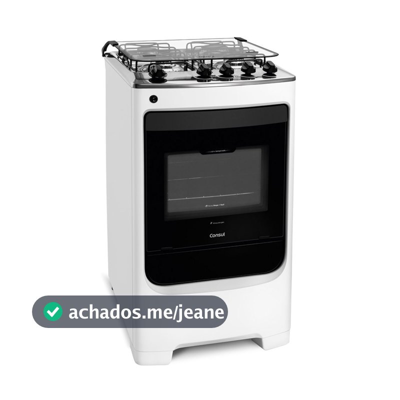 Fogão a Gás de Piso 4 Bocas Consul Acendimento Automático CFO4NAB