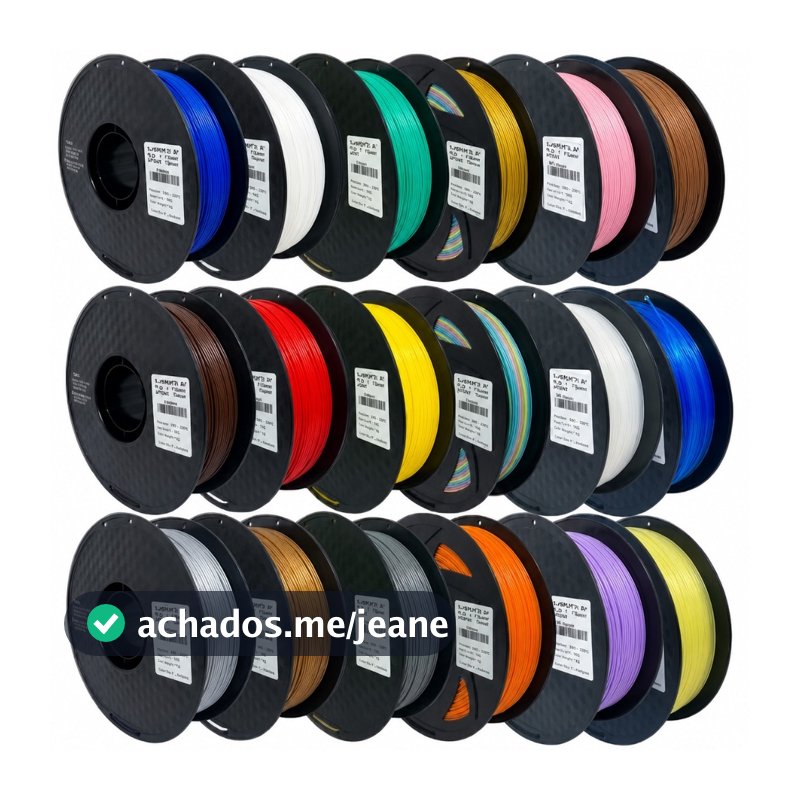 Filamento PETG Premium 1Kg  Impressões 3D de Alta Qualidade com Resistência e Fluidez Avançada