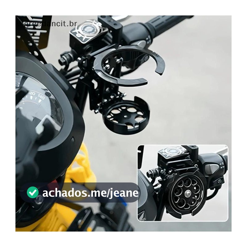 Suporte De Copo Para Motocicleta MA Dobrável Universal Guidão De , Garrafa De Água , Guiador Sem Arranhões Passeios Ao A