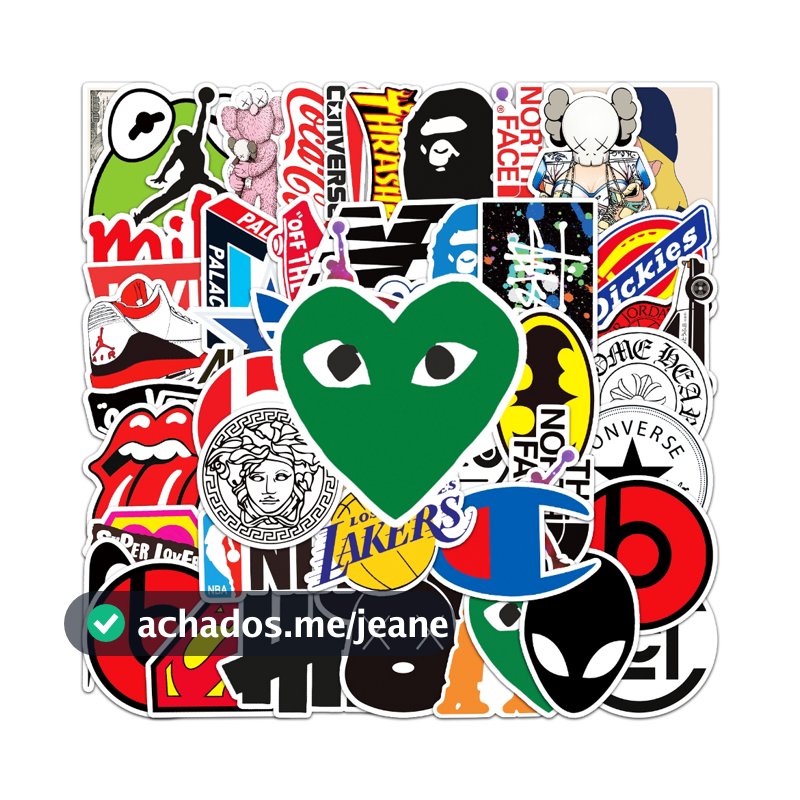 57/10 Pçs Novos Adesivos De Marca Co Para Telefones DIY Notebook Bicicleta Capacete Do Carro Graffiti Decoração À Prova