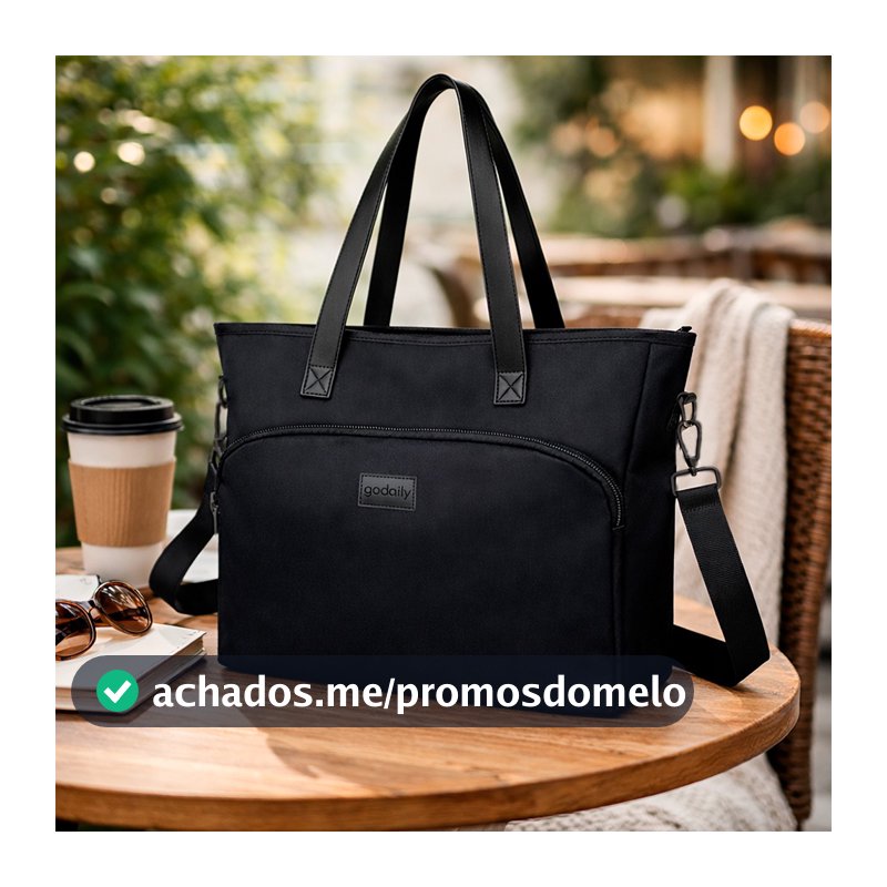 Bolsa Godaily Tote Loop Transversal Feminina Dia a Dia