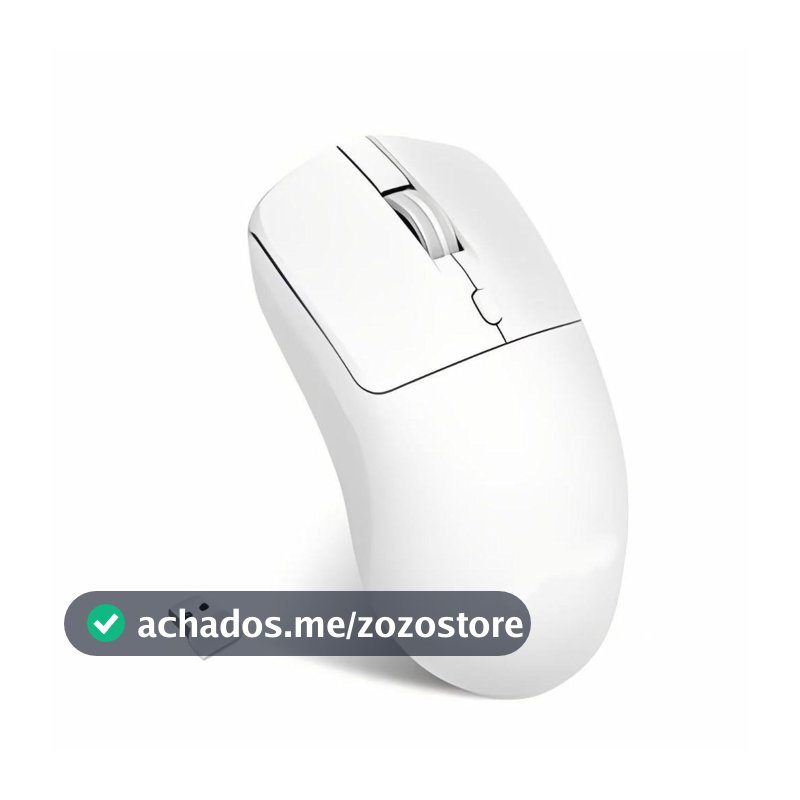Mouse Gamer Wireless com Conexão 2.4GHz Estável