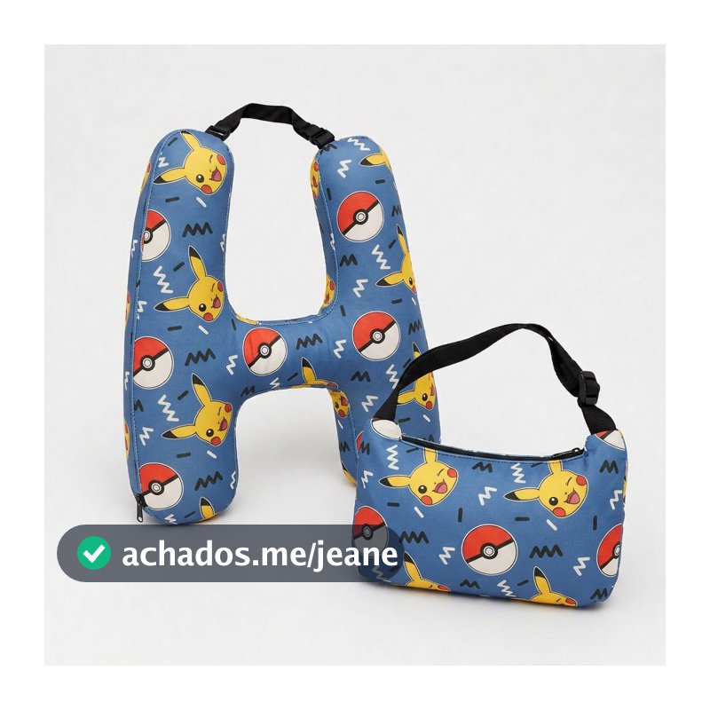 Almofada de Viagem H Conforto Pescoço Para Carro Travesseiro Estampa Personagens