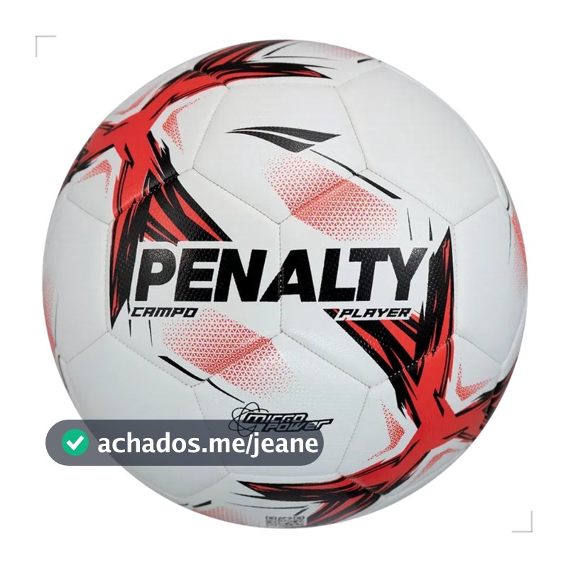 Bola Campo Penalty Player Original Oficial / VERMELHA