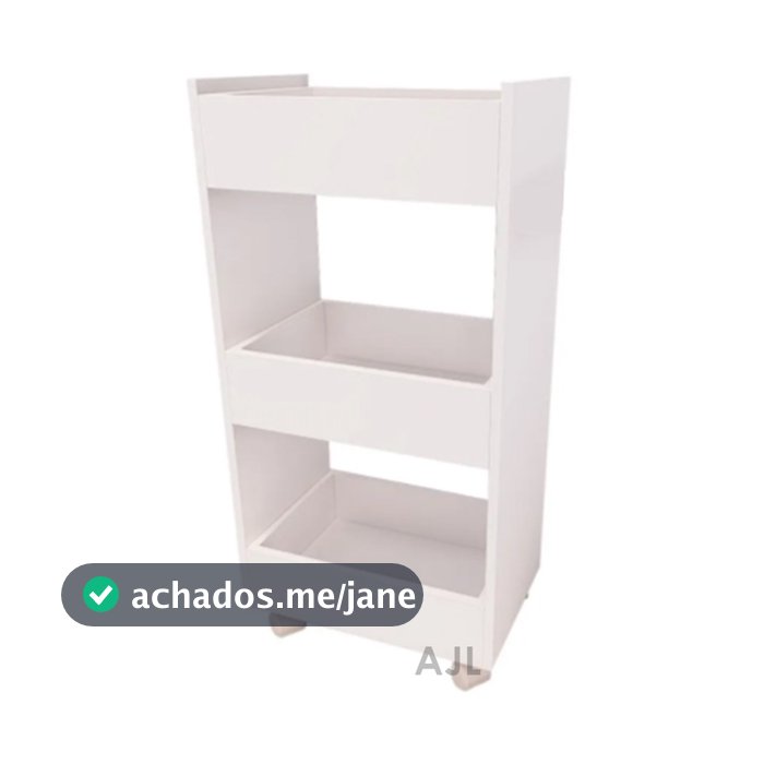 Carrinho Auxiliar Suporte De Esmalte Estéticos Com Rodinhas Branco apoio suporte ideal inovador
