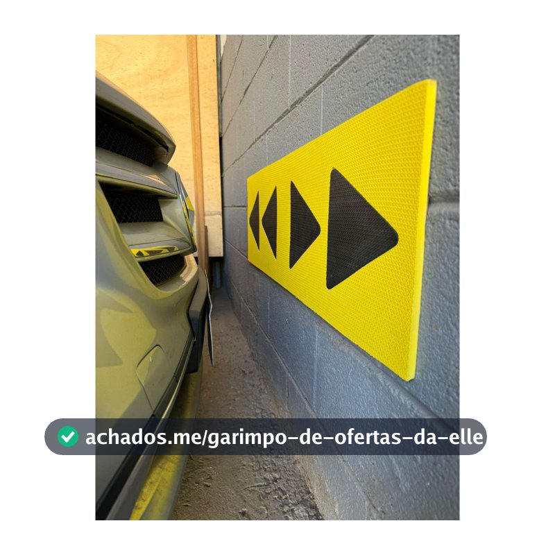 Protetor de Parede para Estacionamento Garagem Proteger Carro Eva Manta100x30cm
