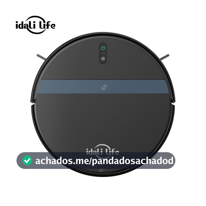Aspirador de Pó Para Casa Robô Inteligente Com Sensores Anti- queda IDALI LIFE