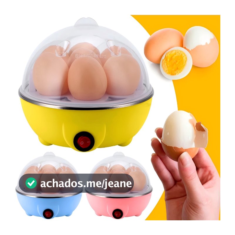 Cozedor De Ovos Portátil Elétrico Cozinha A Vapor 110v/220v
