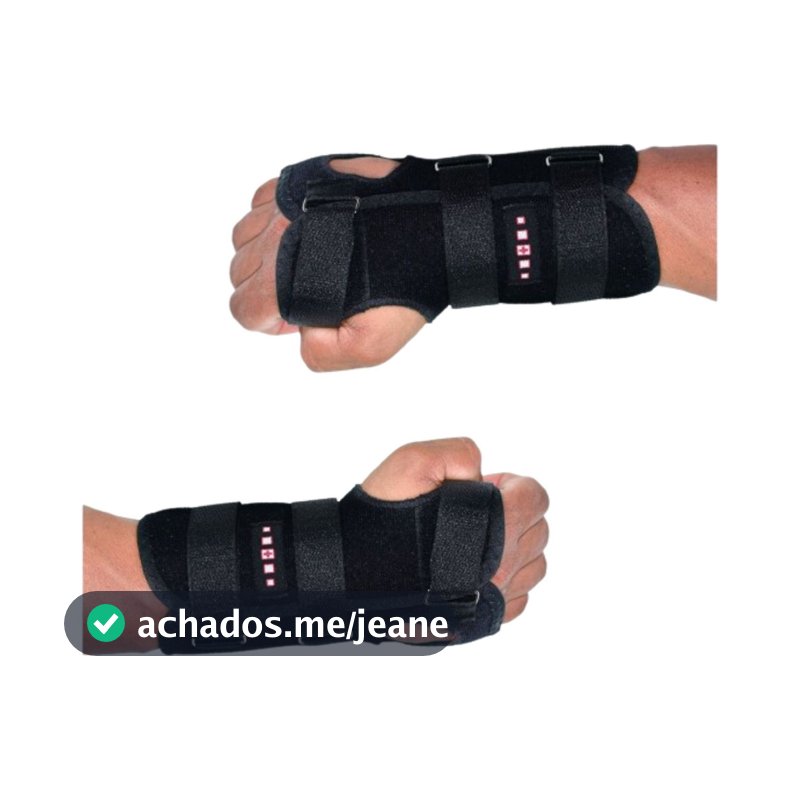 Par Munhequeira Órtese Tala De Punho Bilateral Tendinite Órtese Tala De Punho Bilateral Tendinite