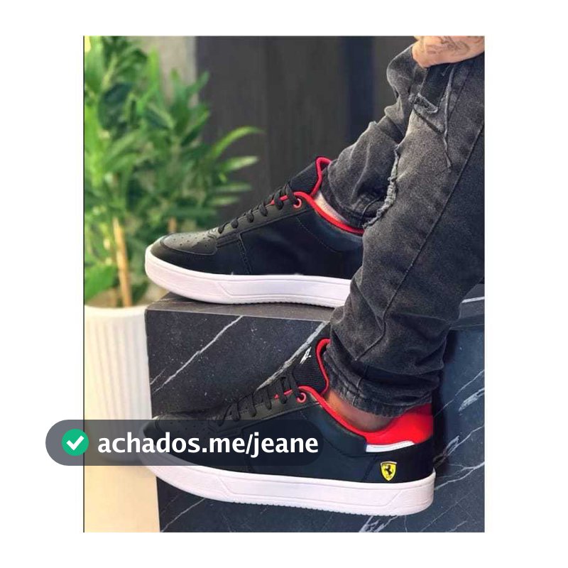 Tenis Unissex FERRARI com conforto e qualidade Envio 24hrs