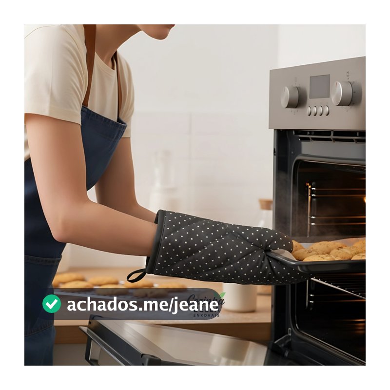Par de Luva Térmica ou Luva Avulsa Luva  para cozinha forno churrasco assadeira