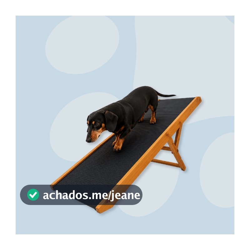 Rampa Pet 70cm para Cama Box com Superfície Antiderrapante
