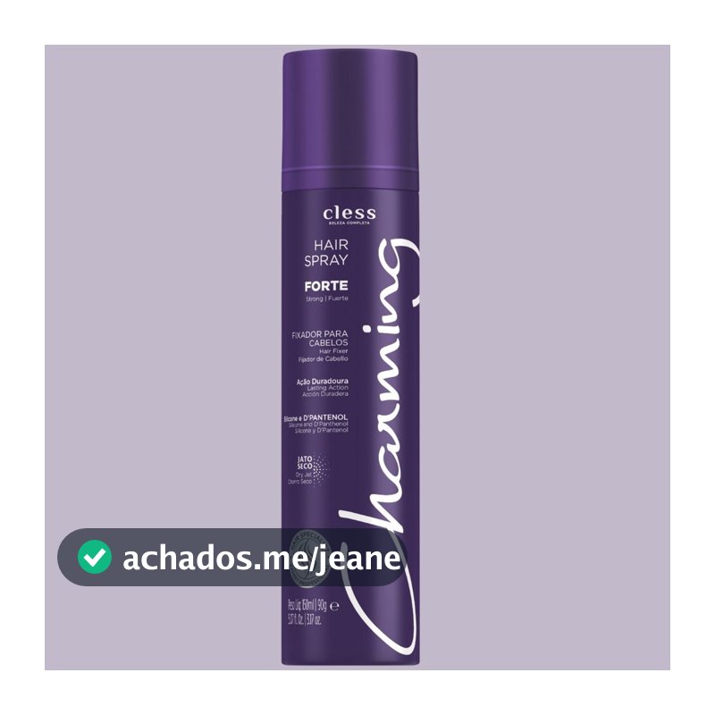 Charming Hair Spray Fixador Forte 150ml - Cless