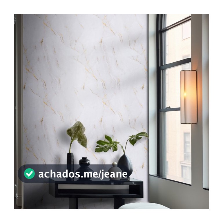 Papel de parede autoadesivo com textura de mármore 3D