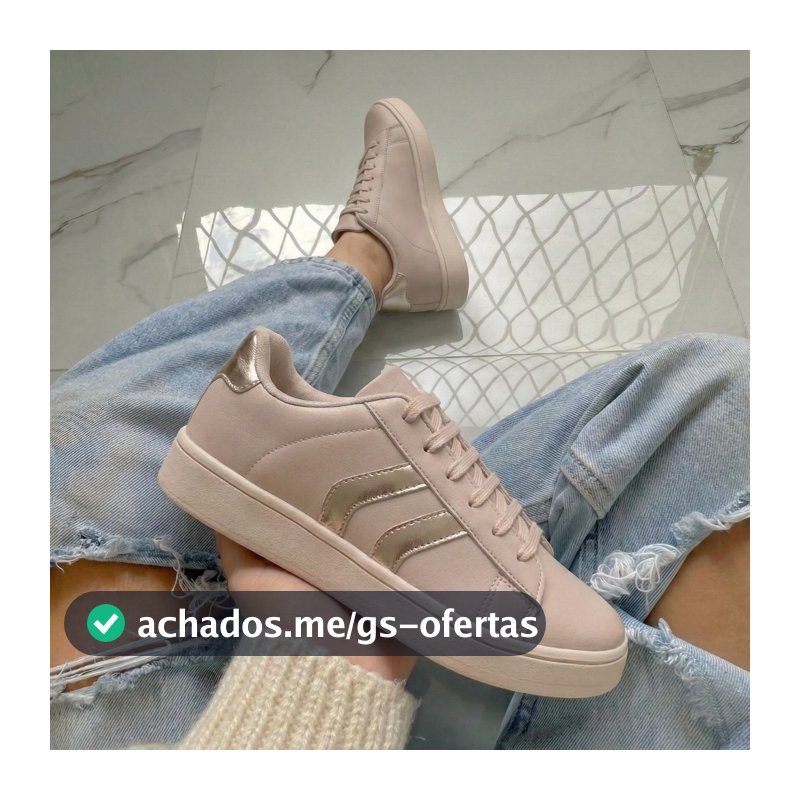 Tênis Feminino Casual Social Tradicional Básico Liso Confortável Envio Imediato Macio e Confortável