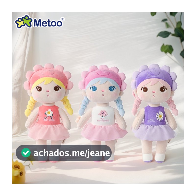 Novo estilo 2025 METOO flor linguagem série brinquedo de pelúcia linda boneca brinquedo infantil presente