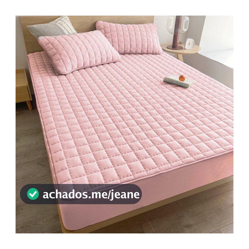 Capa de Colchão Impermeavel Protetor Matelado Ultrassonico Com Elastico