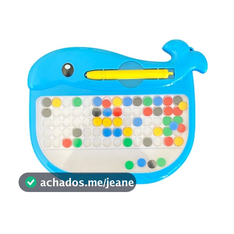 Mini Lousa Magnética Brinquedo Educativo Infantil