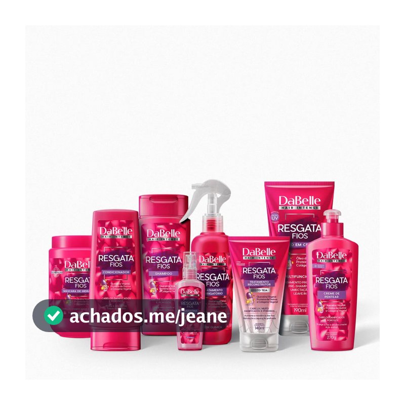 Kit Completo Resgata Fios DaBelle Hair - 8 Produtos