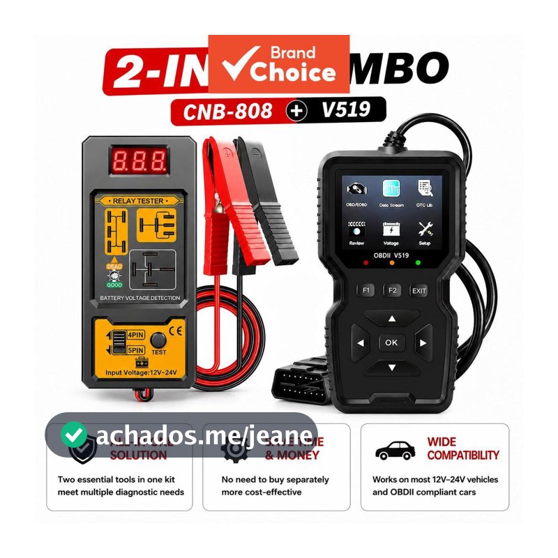 Ferramenta de Aprendizado de TPMS 50448 - Scanner de Diagnóstico Automotivo OBD2 para Reset da Pressão dos Pneus