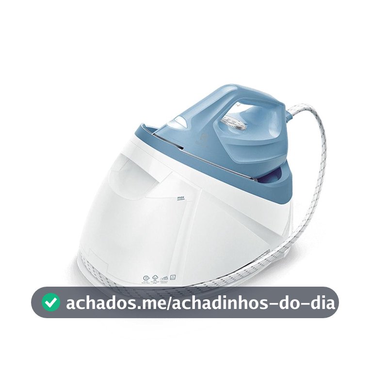 Ferro de Passar Roupa Electrolux com Estação à Vapor 2 em 1 com 1,2L de Capacidade (E7SS1-4DBL)