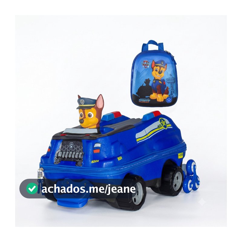 Mochila Infantil Paw Patrol Chase Diplomata