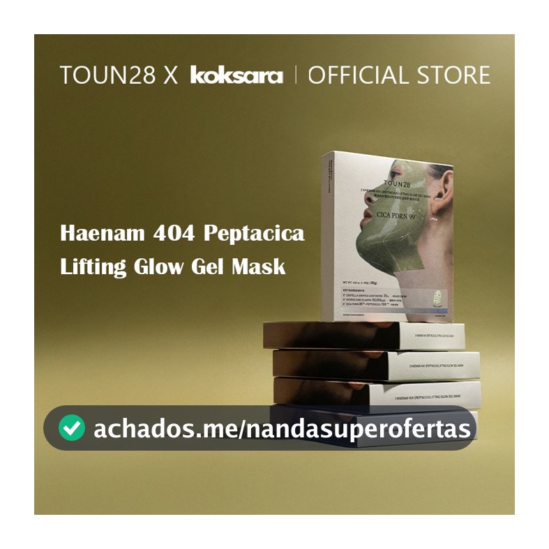 [OFFICIAL] TOUN28 Haenam 404 Peptacica Lifting Glow Gel Mask 46g 1 Sheet • 4 Sheets
