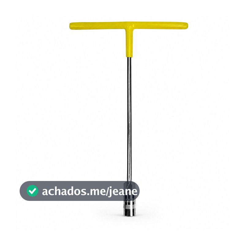 Chave T Soquete 8 10 12 14mm - Catraca Sextavada Profissional Cromo Vanádio