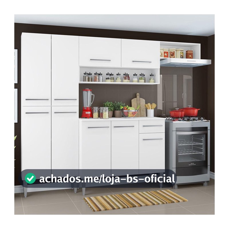 Armário de Cozinha Compacta Emilly Top Madesa