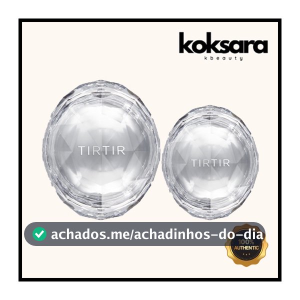 Máscara Tirtir Fit Crystal Mesh Original/Mini Almofada 14 Cores 4.5g/15g