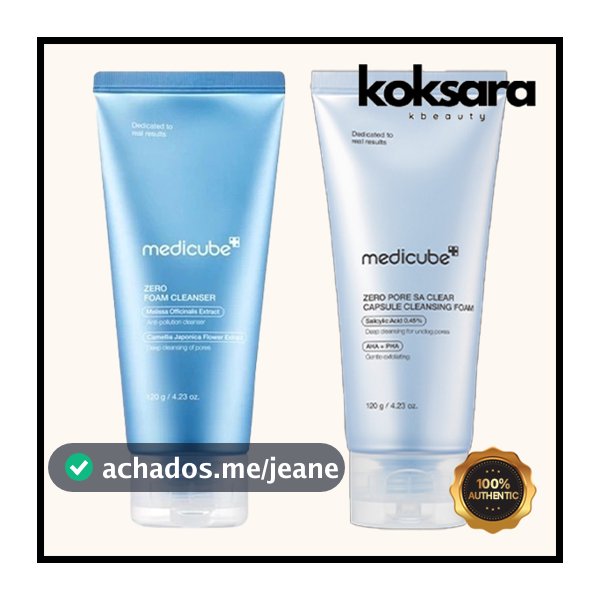 medicube zero foam cleanser 120g 2types