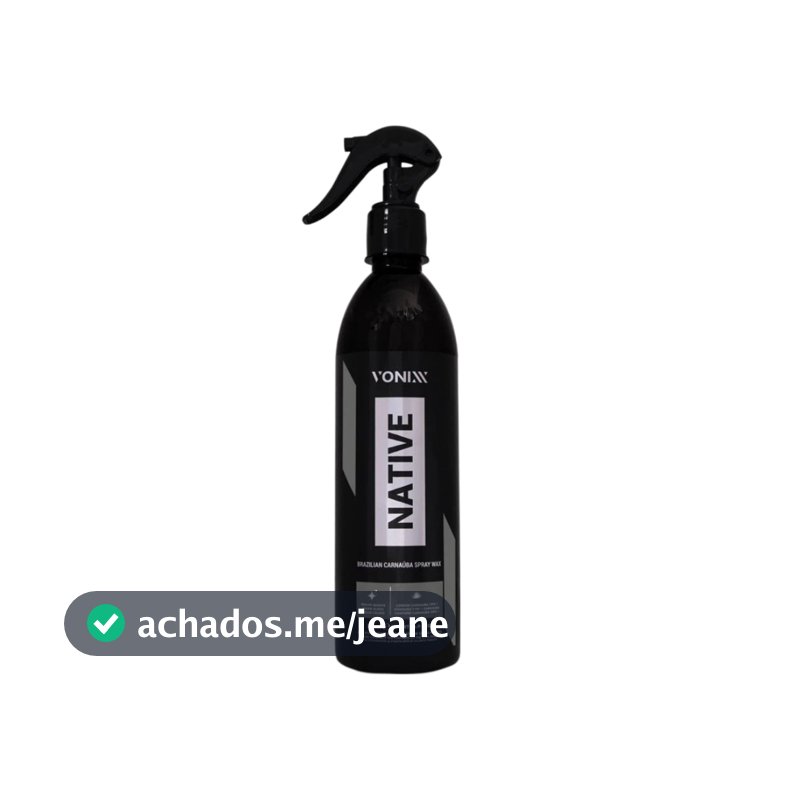 NATIVE SPRAY WAX 500ML VONIXX