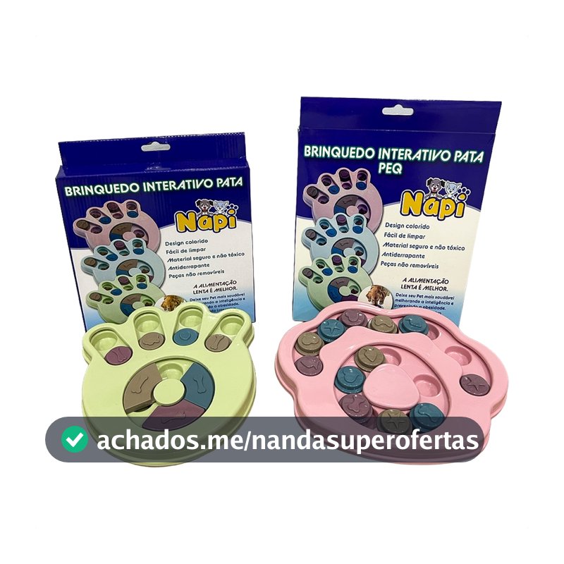 Comedouro Lento Interativo Para Cachorro Pet Puzzle Petisco