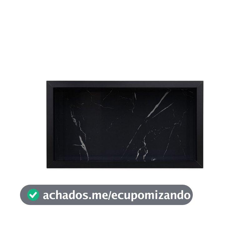 Nicho em porcelanato luxuoso para banheiro e lavabo 60x30. (Promoção)