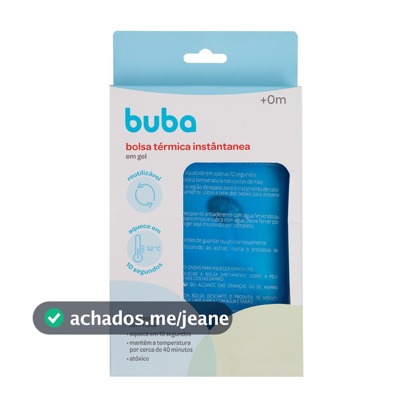 Bolsa Térmica Em Gel Anti Cólica Bebe Instantânea Buba - 14517